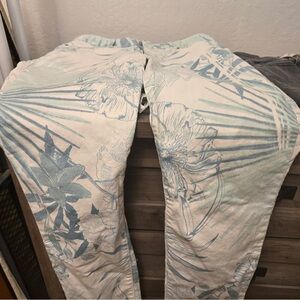 GAP Blue Floral Women Jeggings